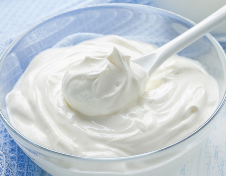 Creamy white yogurt in a bowl, symbolizing plant-based yogurt solutions